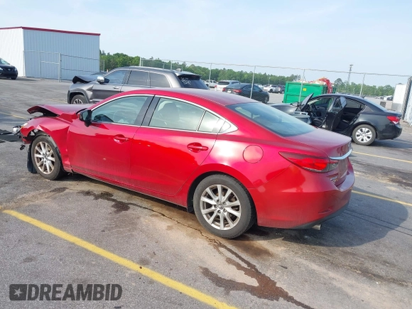 2016 Mazda 6 i Sport with VIN JM1GJ1U56G1409616, listed as a IAAI auction lot 42067647 with 158,180 mi miles and . Bid and sale history available at DreamBid. Image 3.