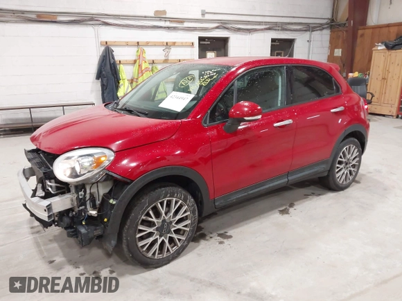 2016 FIAT 500X Trekking z VIN ZFBCFYCT7GP512617, wystawiony jako IAAI lot #42344947 z przebiegiem 146 656 mil mil oraz . Historia ofert i sprzedaży dostępna na DreamBid. Obrazek 2.