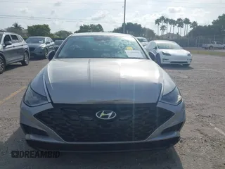 2023 Hyundai Sonata SEL with VIN KMHL64JA1PA304223, listed as a IAAI auction lot 41868606 with 17,466 mi miles and . Bid and sale history available at DreamBid. Image 6.