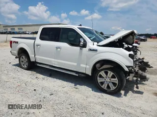 2020 Ford F-150 XL with VIN 1FTEW1E49LKF31972, listed as a Copart auction lot 62227745 with 77,754 mi miles and Salvage title. Bid and sale history available at DreamBid. Image 4.