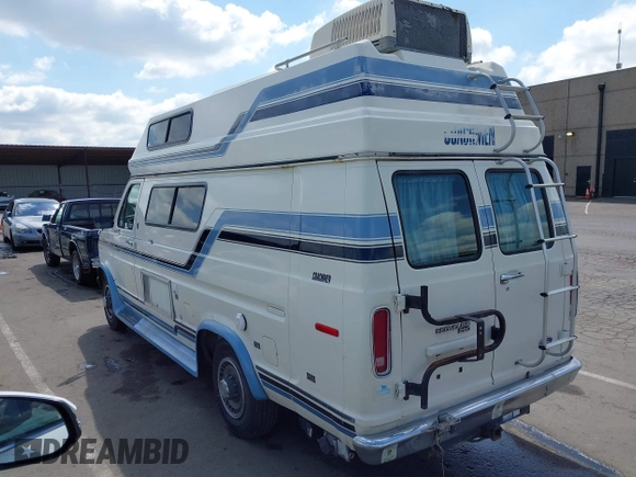 1991 Ford Econoline Cargo with VIN 1FDGS24H5MHB29665, listed as a IAAI auction lot 42136723 with 94,232 mi miles and . Bid and sale history available at DreamBid. Image 3.