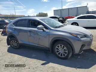2019 Lexus NX 300 with VIN JTJBARBZXK2194319, listed as a Copart auction lot 57480415 with 91,407 mi miles and Salvage title. Bid and sale history available at DreamBid. Image 4.