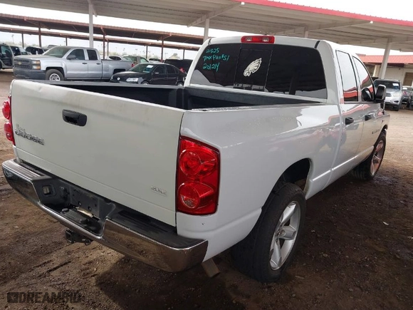 2007 Dodge Ram 1500 SLT with VIN 1D7HA18237S201214, listed as a IAAI auction lot 41584570 with NaN miles. Bid and sale history available at carsss.com. Image 4.