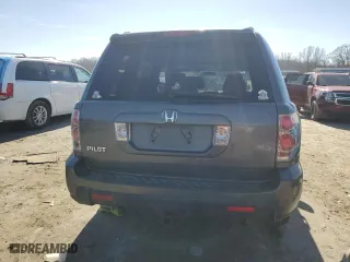 2007 Honda Pilot EX with VIN 5FNYF284X7B030171, listed as a Copart auction lot 43375145 with 200,169 mi miles and Salvage Title. Bid and sale history available at carsss.com. Image 6.