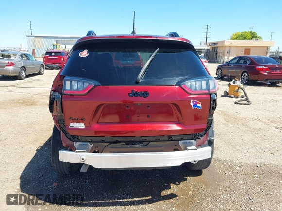 2019 Jeep Cherokee Latitude Plus with VIN 1C4PJMLB7KD384984, listed as a IAAI auction lot 42243845 with 60,914 mi miles and . Bid and sale history available at DreamBid. Image 17.