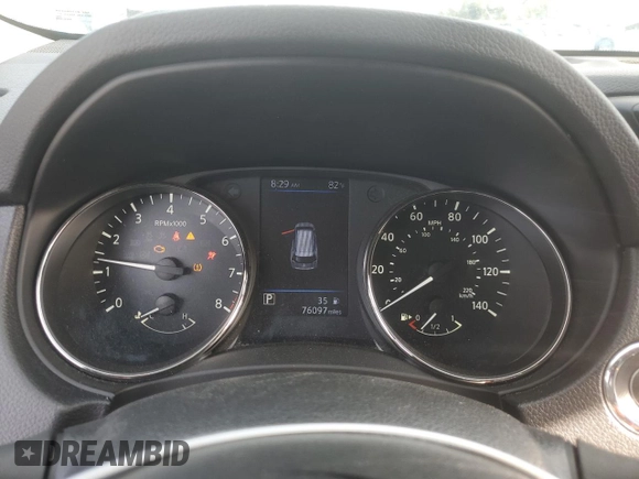 2020 Nissan Rogue SV z VIN KNMAT2MT2LP517288, wystawiony jako Copart lot #61506345 z przebiegiem 76 097 mil mil oraz Nie do naprawy • Non repairable. Historia ofert i sprzedaży dostępna na DreamBid. Obrazek 9.