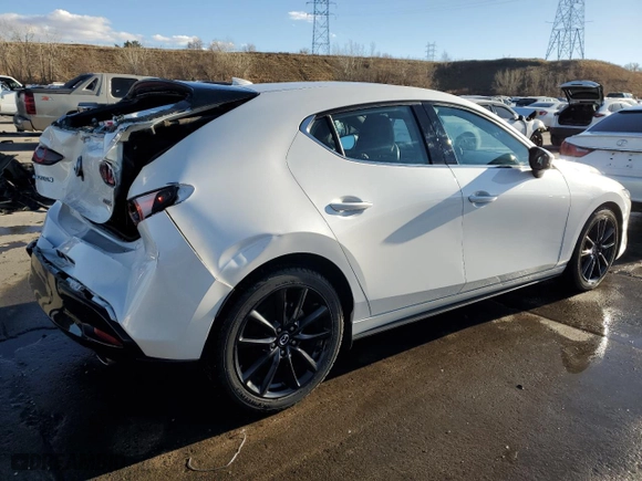 2019 Mazda Mazda3 Hatchback w/Premium Pkg with VIN JM1BPANM4K1125215, listed as a Copart auction lot 87286954 with 65,404 mi miles and Salvage Title. Bid and sale history available at carsss.com. Image 3.