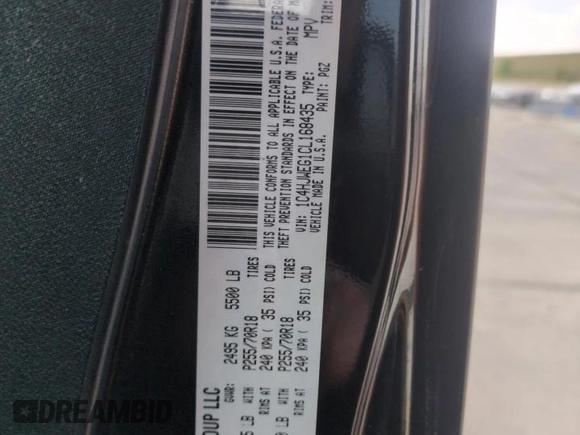 2012 Jeep Wrangler Unlimited Sahara z VIN 1C4HJWEG1CL168435, wystawiony jako Copart lot #58431615 z przebiegiem 120 364 mil mil oraz Szkoda całkowita • Salvage title. Historia ofert i sprzedaży dostępna na DreamBid. Obrazek 13.