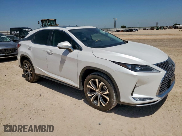 2022 Lexus RX 350 with VIN 2T2HZMAA3NC248761, listed as a Copart auction lot 60498775 with 9,157 mi miles and Salvage title. Bid and sale history available at DreamBid. Image 4.