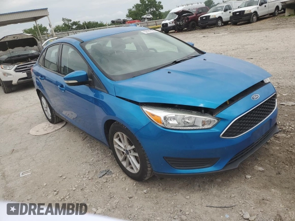 2017 Ford Focus SE with VIN 1FADP3F21HL219573, listed as a Copart auction lot 59147985 with 160,213 mi miles and Salvage title. Bid and sale history available at DreamBid. Image 4.