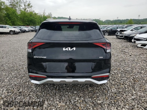2024 Kia Sportage SX-Prestige with VIN 5XYK5CDF0RG201091, listed as a Copart auction lot 55604155 with 37,563 mi miles and Salvage title. Bid and sale history available at DreamBid. Image 6.