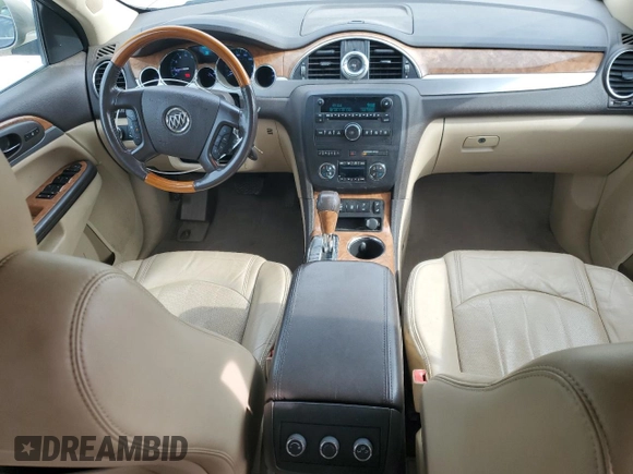 2012 Buick Enclave Leather with VIN 5GAKRCED0CJ178664, listed as a Copart auction lot 54265035 with 238,648 mi miles and Salvage Title. Bid and sale history available at DreamBid. Image 8.