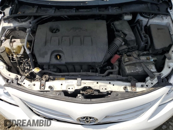 2013 Toyota Corolla L with VIN 2T1BU4EE3DC086506, listed as a Copart auction lot 55085755 with 84,948 mi miles and Salvage Title. Bid and sale history available at DreamBid. Image 11.