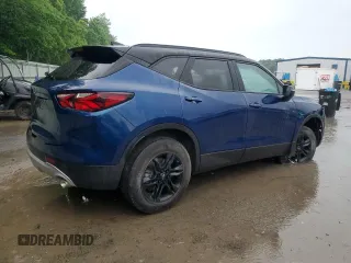 2022 Chevrolet Blazer LT z VIN 3GNKBDRS9NS148718, wystawiony jako Copart lot #55735945 z przebiegiem 21 564 mil mil oraz Szkoda całkowita • Salvage title. Historia ofert i sprzedaży dostępna na DreamBid. Obrazek 3.