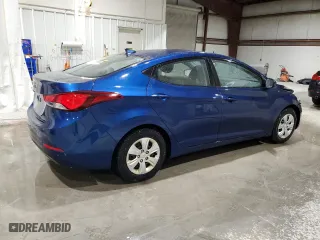 2016 Hyundai Elantra SE with VIN 5NPDH4AE9GH752787, listed as a Copart auction lot 50518315 with 218,986 mi miles and Salvage Title. Bid and sale history available at carsss.com. Image 3.