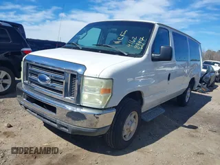 2008 Ford Econoline Passenger XL with VIN 1FBSS31LX8DA49552, listed as a IAAI auction lot 41628947 with 151,426 mi miles and . Bid and sale history available at DreamBid. Image 2.