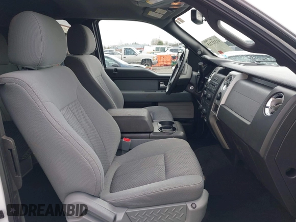 2012 Ford F-150 XL with VIN 1FTFX1ET7CKE37016, listed as a IAAI auction lot 41313215 with 98,180 mi miles. Bid and sale history available at carsss.com. Image 5.