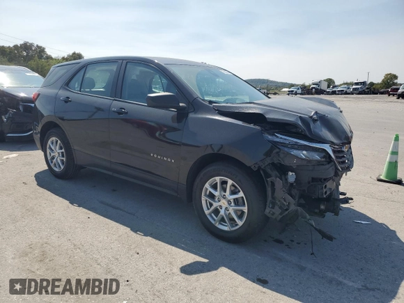 2022 Chevrolet Equinox LS with VIN 2GNAX5EV2N6105050, listed as a Copart auction lot 70530744 with 94,980 mi miles and Salvage title. Bid and sale history available at DreamBid. Image 4.