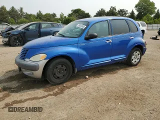 2005 Chrysler PT Cruiser Touring z VIN 3C8FY58B25T537032, wystawiony jako Copart lot #59033065 z przebiegiem 198 009 mil mil oraz Szkoda całkowita • Salvage title. Historia ofert i sprzedaży dostępna na DreamBid. Obrazek 1.