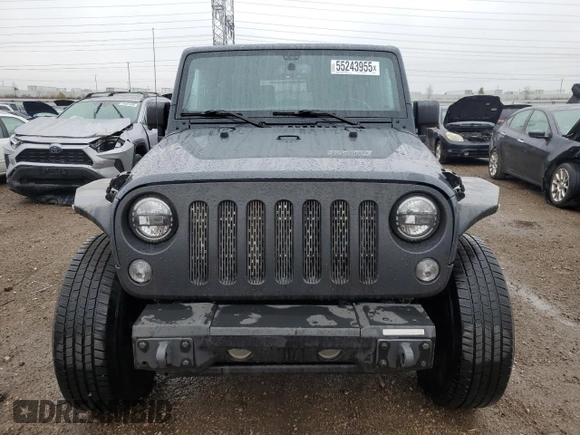 2017 Jeep Wrangler Sport with VIN 1C4AJWAGXHL602088, listed as a Copart auction lot 55243955 with 101,963 mi miles and Clean Title. Bid and sale history available at DreamBid. Image 5.