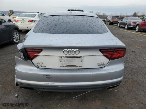 2017 Audi A7 Premium Plus with VIN WAUW2AFC0HN087521, listed as a Copart auction lot 44959793 with 134,423 mi miles. Bid and sale history available at carsss.com. Image 6.