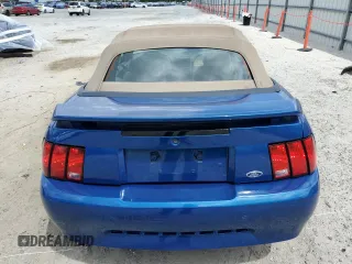 2001 Ford Mustang Deluxe with VIN 1FAFP44401F209673, listed as a Copart auction lot 52239035 with 165,944 mi miles and Salvage Title. Bid and sale history available at carsss.com. Image 6.