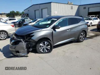 2019 Nissan Murano SL z VIN 5N1AZ2MJ1KN130038, wystawiony jako Copart lot #55738295 z przebiegiem 33 597 mil mil oraz Szkoda całkowita • Salvage title. Historia ofert i sprzedaży dostępna na DreamBid. Obrazek 1.