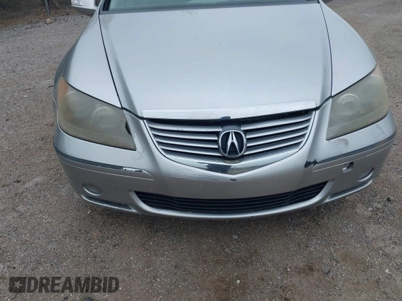 2008 Acura RL Tech Pkg with VIN JH4KB16698C003234, listed as a IAAI auction lot 42016577 with 1 mi miles. Bid and sale history available at carsss.com. Image 6.