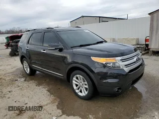 2014 Ford Explorer XLT with VIN 1FM5K7D80EGC34156, listed as a Copart auction lot 50270725 with 129,426 mi miles and Salvage Title. Bid and sale history available at DreamBid. Image 4.