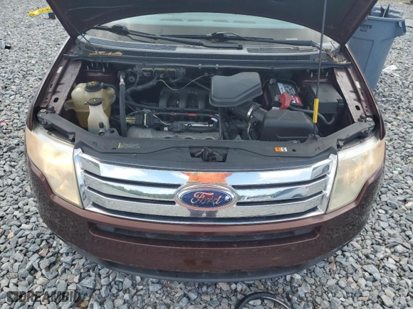 2010 Ford Edge Limited with VIN 2FMDK3KC3ABA93631, listed as a Copart auction lot 51666955 with 0 mi miles and Salvage Title. Bid and sale history available at carsss.com. Image 12.