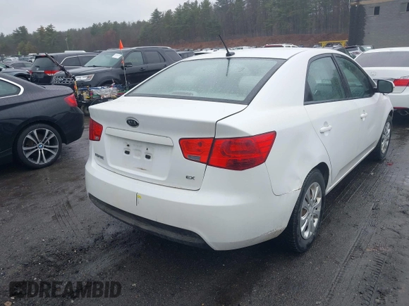 2012 Kia Forte EX with VIN KNAFU4A25C5470311, listed as a IAAI auction lot 41964569 with 146,551 mi miles. Bid and sale history available at carsss.com. Image 16.