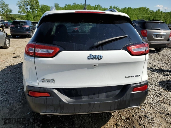 2016 Jeep Cherokee Limited z VIN 1C4PJMDB3GW202756, wystawiony jako Copart lot #54425435 z przebiegiem 101 144 mil mil oraz Nie do naprawy • Non repairable. Historia ofert i sprzedaży dostępna na DreamBid. Obrazek 6.