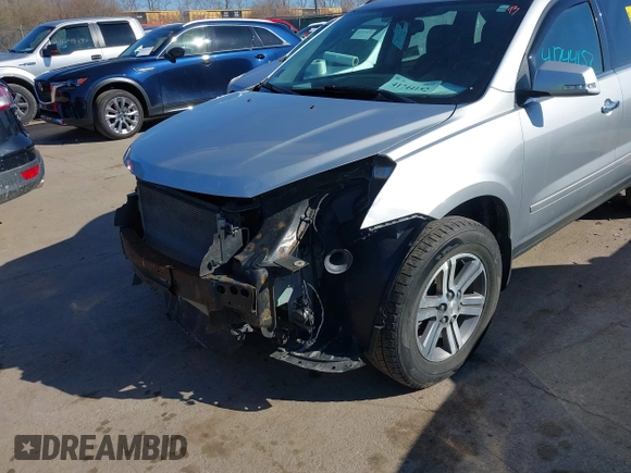 2015 Chevrolet Traverse LT с VIN 1GNKRHKD5FJ139404, выставлен на аукционе IAAI как лот 41744152 с пробегом 54 887 миль миль и . История ставок и продаж доступна на DreamBid. Изображение 6.