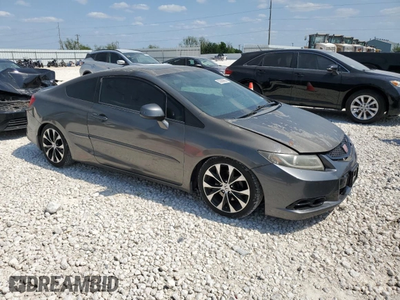 2013 Honda Civic Si z VIN 2HGFG4A50DH704306, wystawiony jako Copart lot #53569955 z przebiegiem 166 444 mil mil oraz Szkoda całkowita • Salvage title. Historia ofert i sprzedaży dostępna na DreamBid. Obrazek 4.