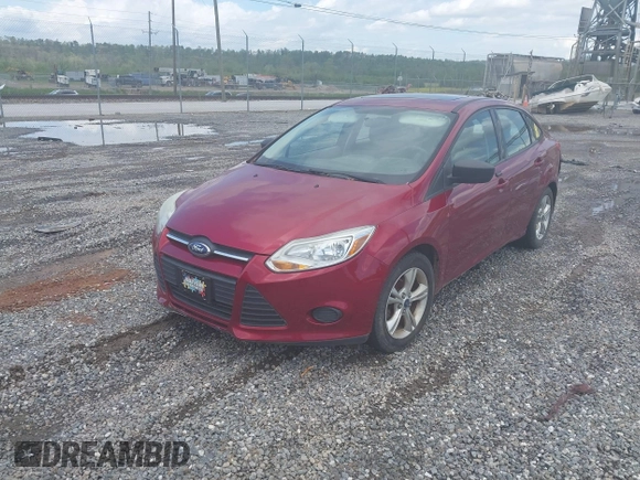 2014 Ford Focus SE with VIN 1FADP3F21EL447407, listed as a IAAI auction lot 42106972 with Not Provided miles and . Bid and sale history available at carsss.com. Image 2.