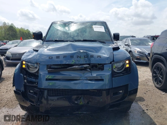2023 Land Rover Defender X-Dynamic SE with VIN SALE27EU8P2221129, listed as a IAAI auction lot 41955991 with 25,051 mi miles and . Bid and sale history available at DreamBid. Image 11.