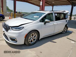 2023 Chrysler Pacifica Limited with VIN 2C4RC1GG1PR548953, listed as a Copart auction lot 59333515 with 37,797 mi miles and Non repairable. Bid and sale history available at DreamBid. Image 1.