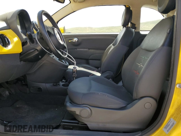 2016 FIAT 500 Pop with VIN 3C3CFFAR7GT122285, listed as a Copart auction lot 57107675 with 80,472 mi miles and Clean title. Bid and sale history available at DreamBid. Image 7.