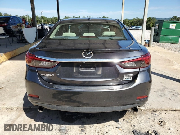 2016 Mazda Mazda6 i Grand Touring with VIN JM1GJ1W52G1430377, listed as a Copart auction lot 70019244 with 197,317 mi miles and Salvage Title. Bid and sale history available at carsss.com. Image 6.