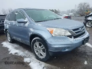 2011 Honda CR-V EX-L with VIN JHLRE4H7XBC005860, listed as a IAAI auction lot 42054659 with 87,462 mi miles. Bid and sale history available at carsss.com. Image 1.