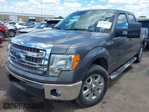 2013 Ford F-150 XL with VIN 1FTFW1CF8DKG49540, listed as a IAAI auction lot 42386031 with 151,073 mi miles and . Bid and sale history available at DreamBid. Image 2.