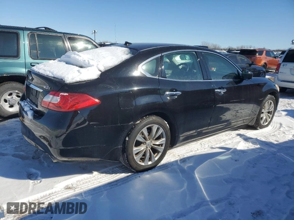 2012 Infiniti M37 with VIN JN1BY1AR3CM394422, listed as a Copart auction lot 44922485 with 140,911 mi miles and Salvage Title. Bid and sale history available at carsss.com. Image 3.