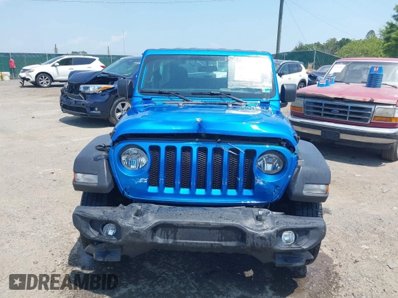 2022 Jeep Wrangler Sport S с VIN 1C4HJXAG4NW227250, выставлен на аукционе IAAI как лот 42557443 с пробегом 72 426 миль миль и . История ставок и продаж доступна на DreamBid. Изображение 12.