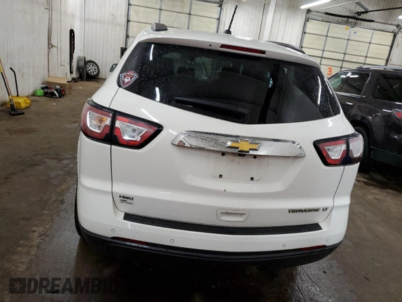 2015 Chevrolet Traverse LT with VIN 1GNKVGKD7FJ318971, listed as a Copart auction lot 58054655 with 260,707 mi miles and Salvage title. Bid and sale history available at DreamBid. Image 6.