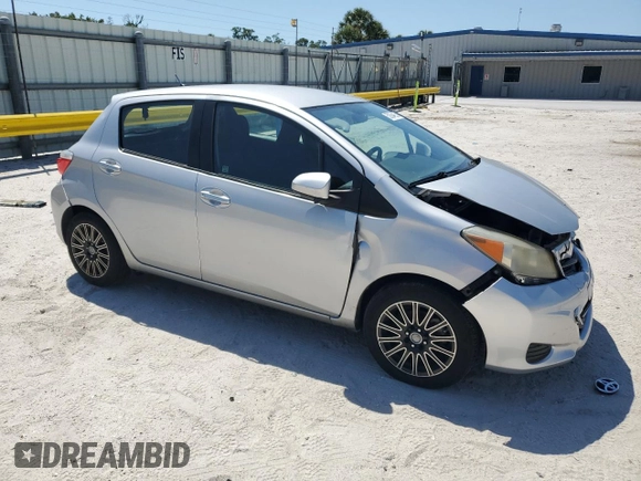 2014 Toyota Yaris L with VIN VNKKTUD39EA000339, listed as a Copart auction lot 52864255 with 78,777 mi miles and Salvage Title. Bid and sale history available at carsss.com. Image 4.