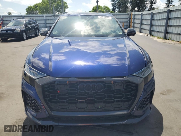 2022 Audi RS Q8 z VIN WU1ARBF19ND008770, wystawiony jako Copart lot #55914865 z przebiegiem 16 393 mil mil oraz Szkoda całkowita • Salvage title. Historia ofert i sprzedaży dostępna na DreamBid. Obrazek 5.