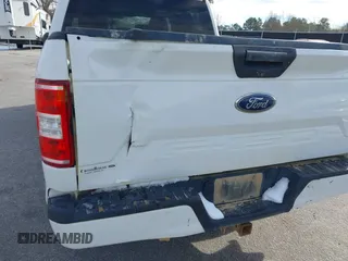 2019 Ford F-150 XL with VIN 1FTEW1E51KFC52807, listed as a IAAI auction lot 41383212 with 124,244 mi miles and . Bid and sale history available at DreamBid. Image 6.