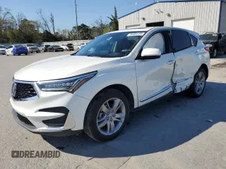 2019 Acura RDX w/Advance Pkg with VIN 5J8TC1H79KL013148, listed as a Copart auction lot 49494155 with 57,102 mi miles and Salvage Title. Bid and sale history available at carsss.com. Image 1.