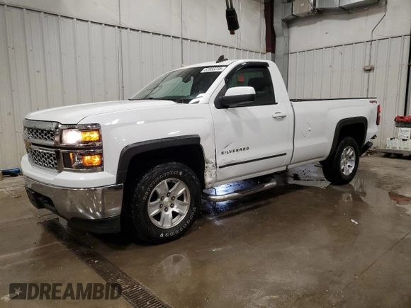 2015 Chevrolet Silverado 1500 LT with VIN 1GCNKREC0FZ246056, listed as a Copart auction lot 52883235 with 118,047 mi miles and Clean Title. Bid and sale history available at DreamBid. Image 1.