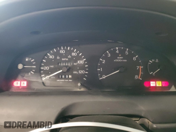 1998 Nissan Sentra XE with VIN 1N4AB41D8WC756485, listed as a Copart auction lot 41413285 with 206,967 mi miles and Salvage title. Bid and sale history available at DreamBid. Image 9.